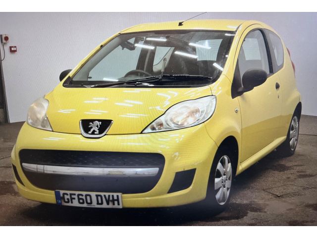 2010 (60) Peugeot 107 1.0 12V Urban Lite Hatchback 3dr Petrol Manual Euro 4 (68 ps)