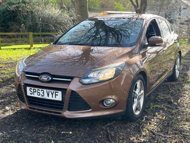 2013 (63) Ford Focus 1.0T EcoBoost Titanium Hatchback 5dr Petrol Manual Euro 5 (s/s) (125 ps)