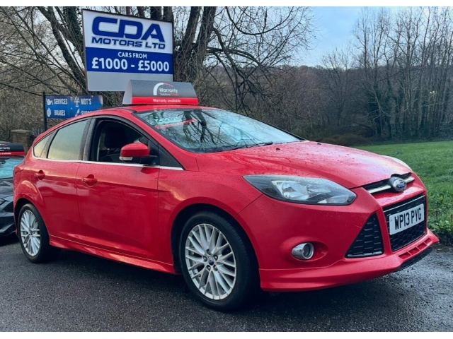 2013 (13) Ford Focus 1.0T EcoBoost Zetec S Hatchback 5dr Petrol Manual Euro 5 (s/s) (125 ps)